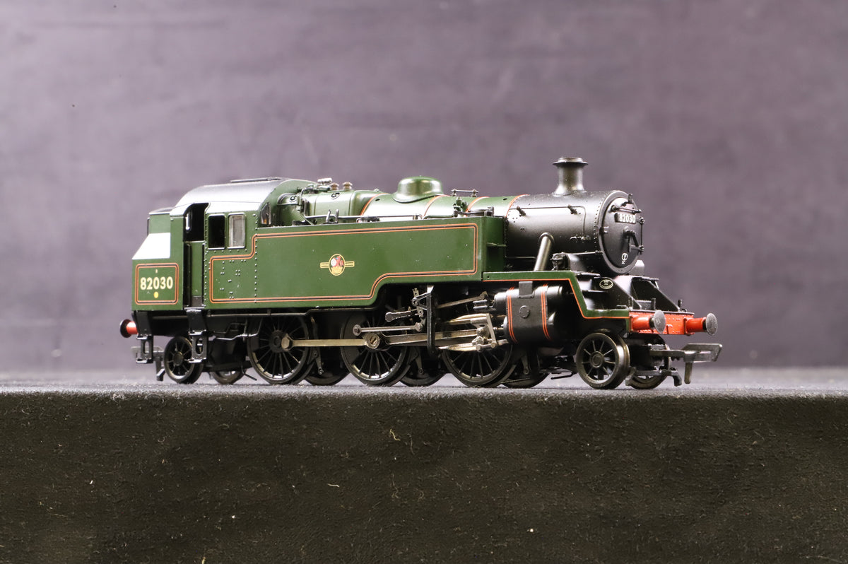 Bachmann OO 31-976A Standard 3MT 82030 in Lined BR Green w/ Late Crests