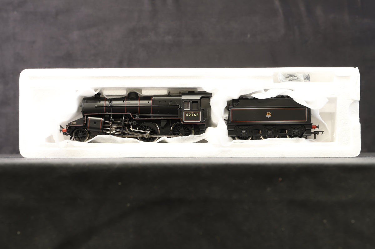 Bachmann OO 32-176 2-6-0 Crab &#39;42765&#39; BR Lined Black E/C With Coal Rail