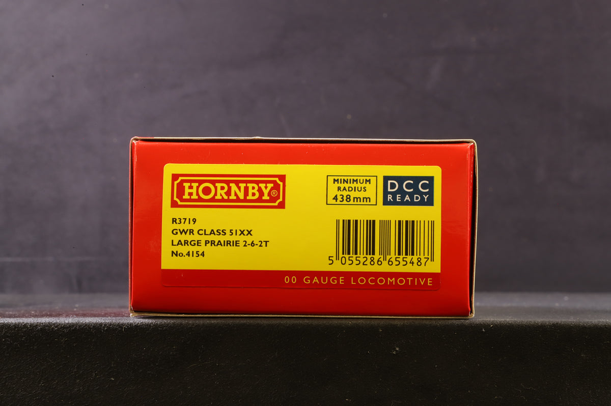 Honby OO R3719 Class 51XX Large Prairie 4154 in GWR Green