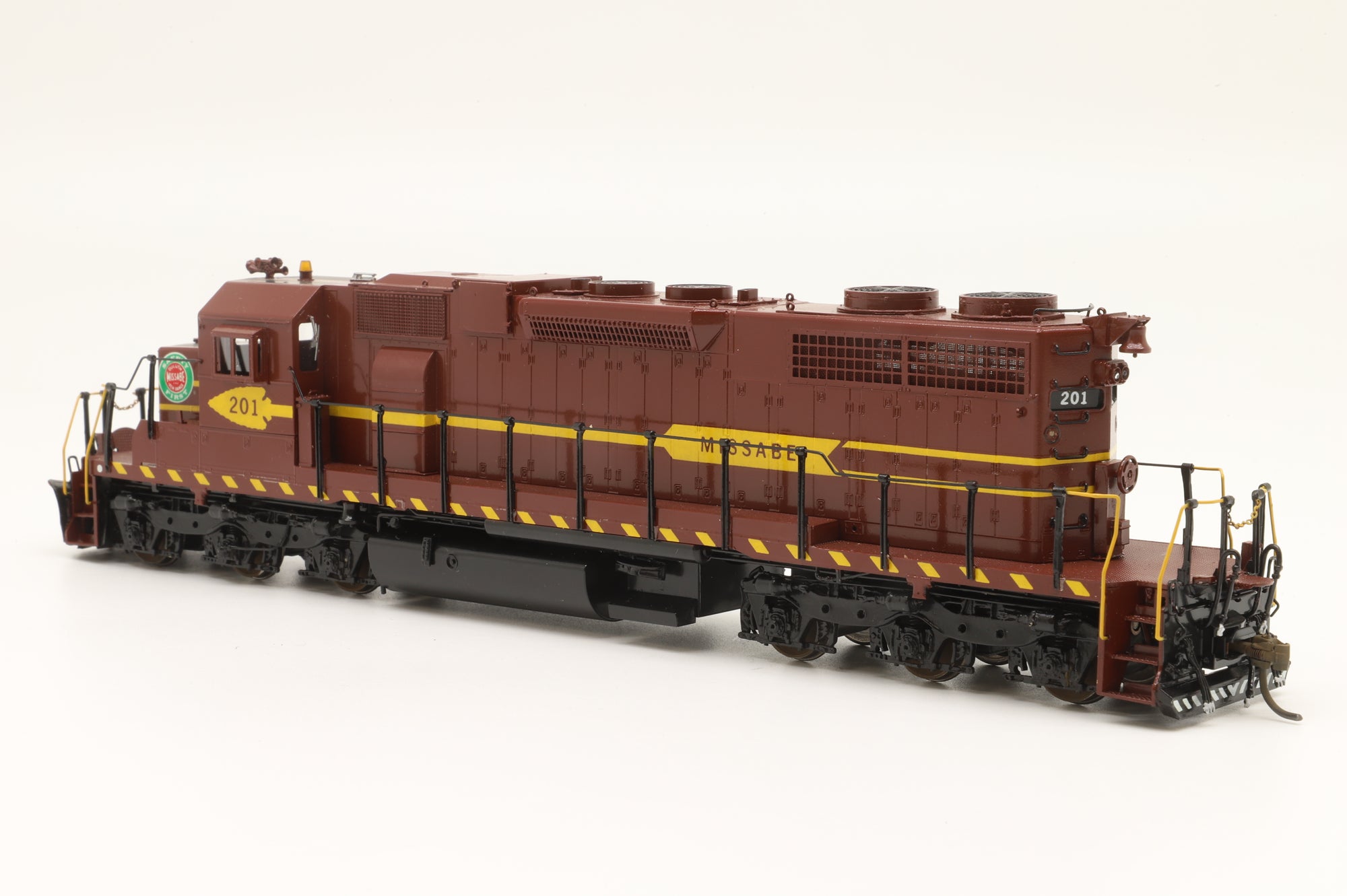 Overland Models/Ajin Precision HO Brass SD38AC #201 in DM&IR Livery - DCC