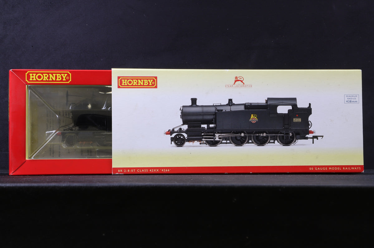 Hornby OO R3124 Class 42XX 4266 in BR Black w/ Early Crests