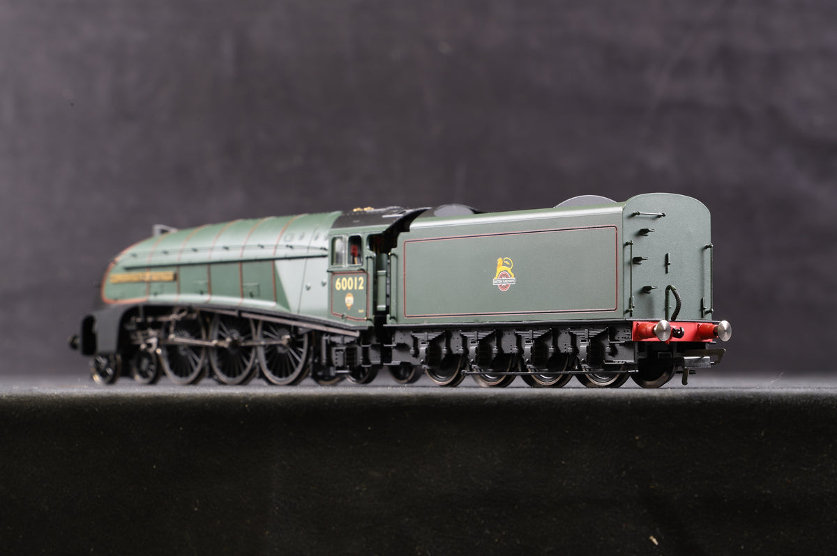 Hornby OO R2825 Class A4 &#39;60012&#39; &#39;Commonwealth Of Austrailia&#39; BR Green L/C, Ltd Ed 168/ 1000