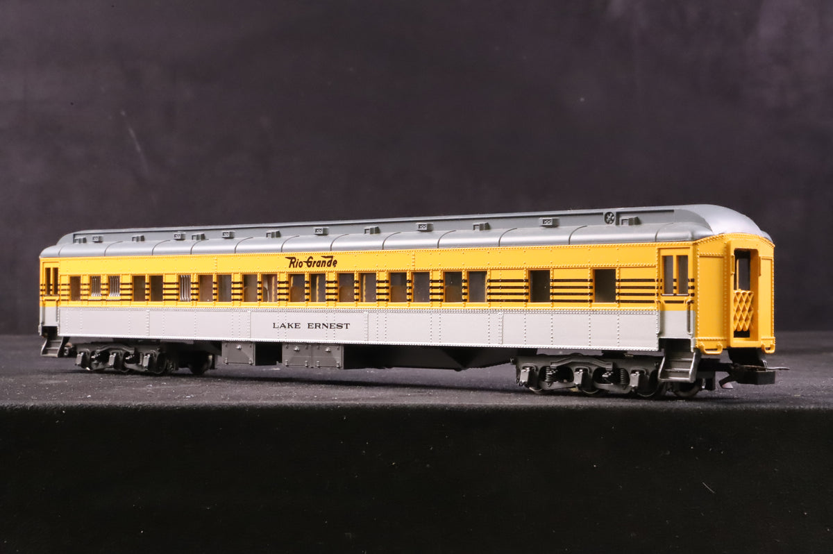 Rivarossi HO Rake Of 3 Rio Grande 1920 Caoches Inc. 6573, 6575 &amp; 6570