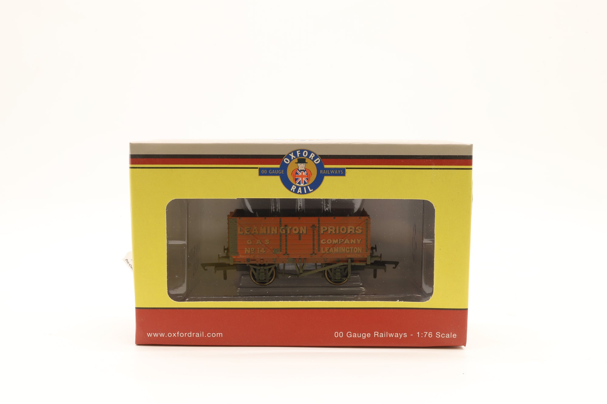 Oxford OO OR76MW7029 x2 6 Pack of Fear Bros/Leamington/Welford 7-Plank Wagons – Weathered