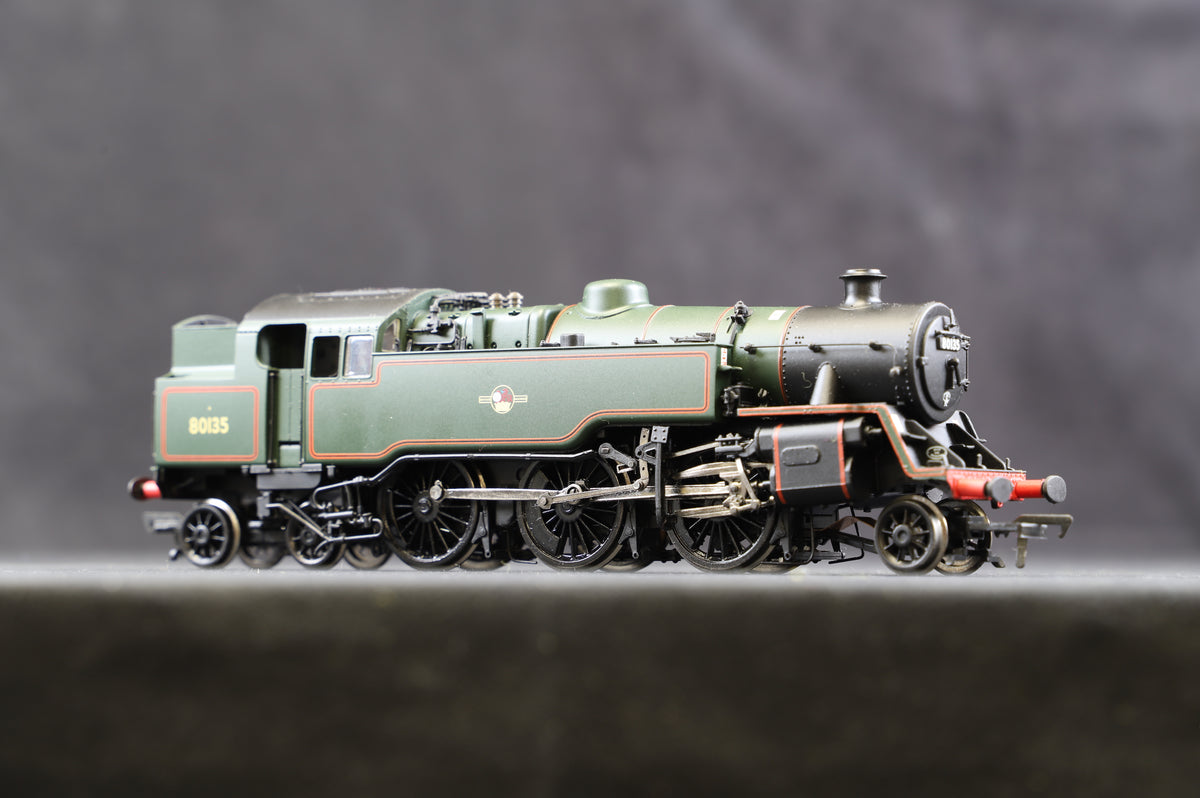 Bachmann OO 32-353 Standard Class 4MT Tank No. 80135 BR Lined Green (Late) Preserved