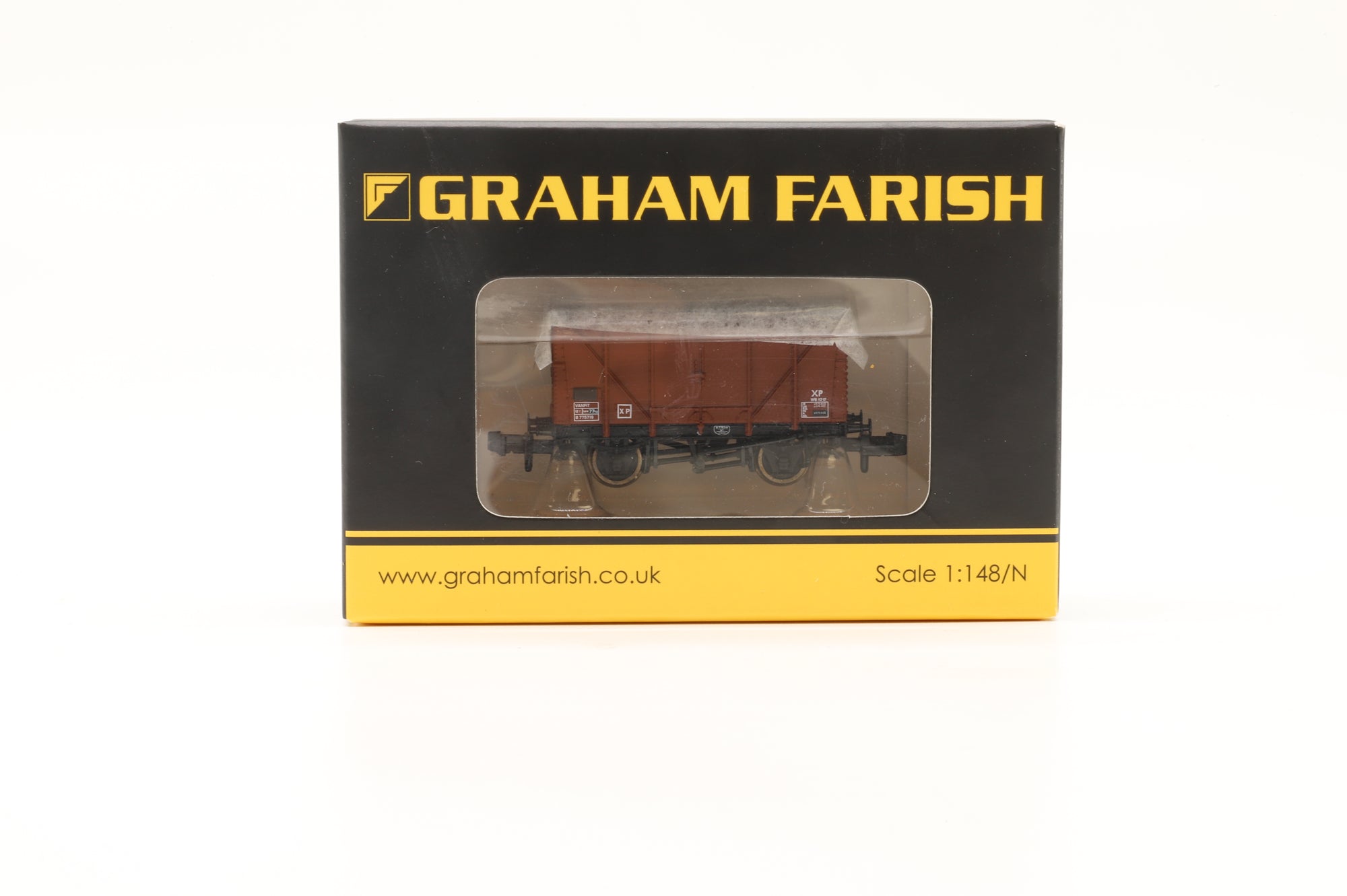 Graham Farish N Rake of 6 10 & 10 Ton Bauxite Vans