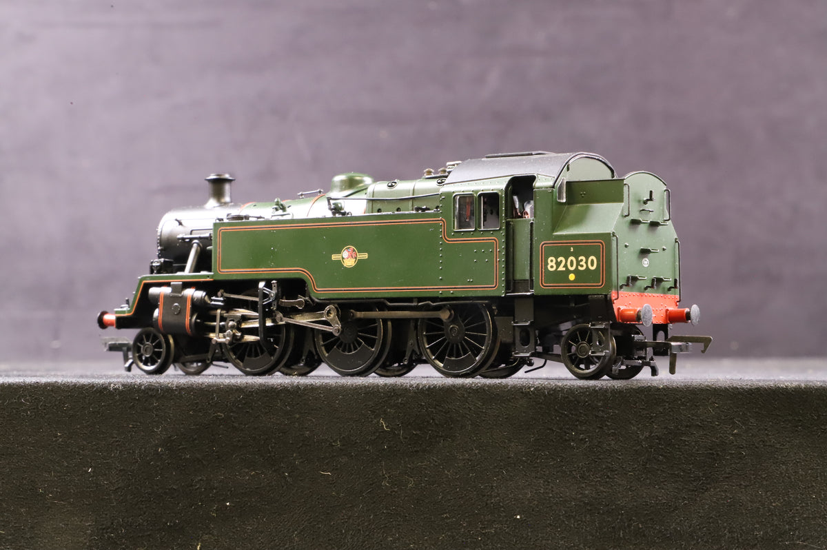 Bachmann OO 31-976A Standard 3MT 82030 in Lined BR Green w/ Late Crests
