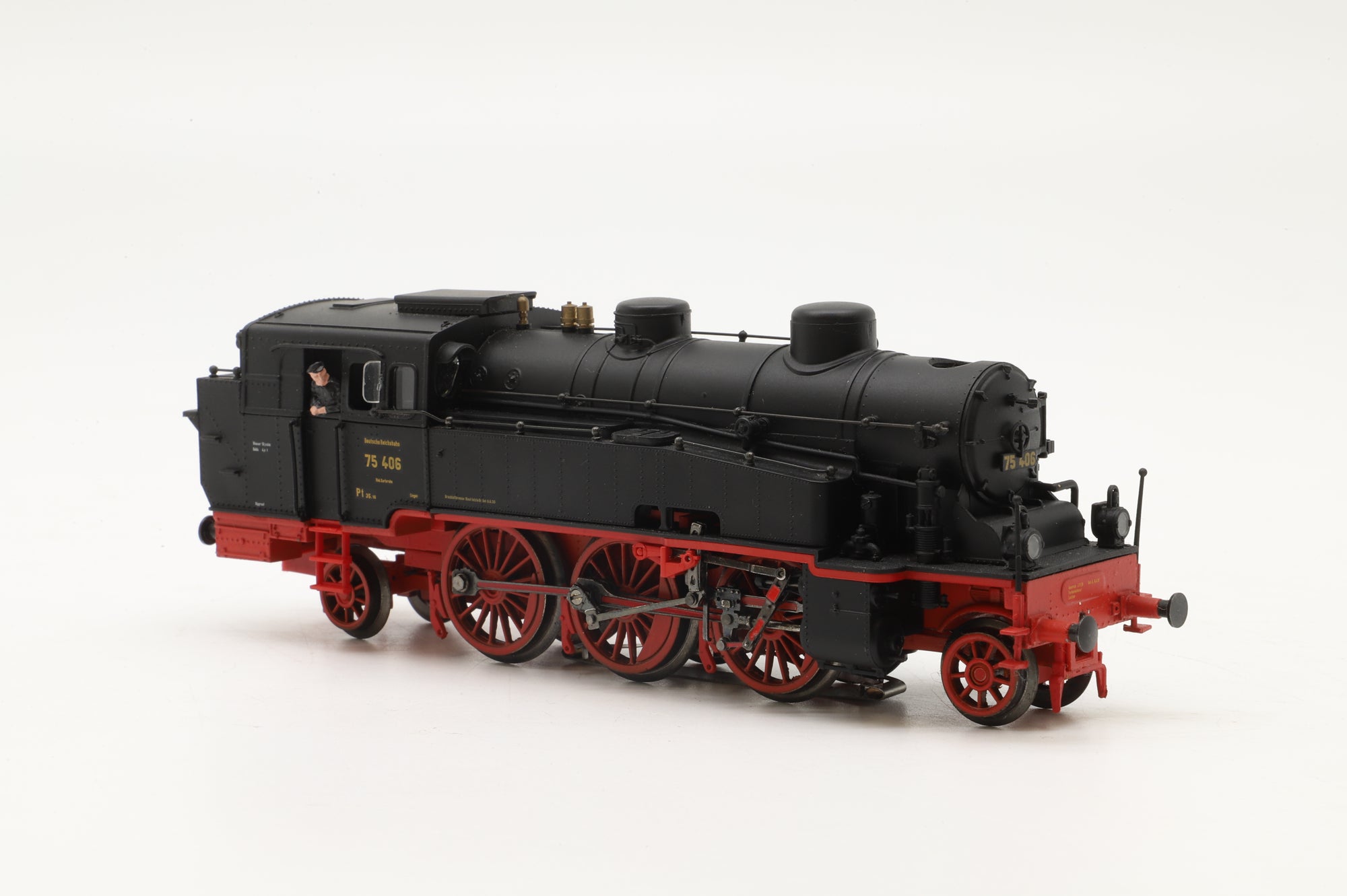 WORKSHOP Liliput HO L131012 BR 75 Steam Locomotive DCC Fitted 3 Rail