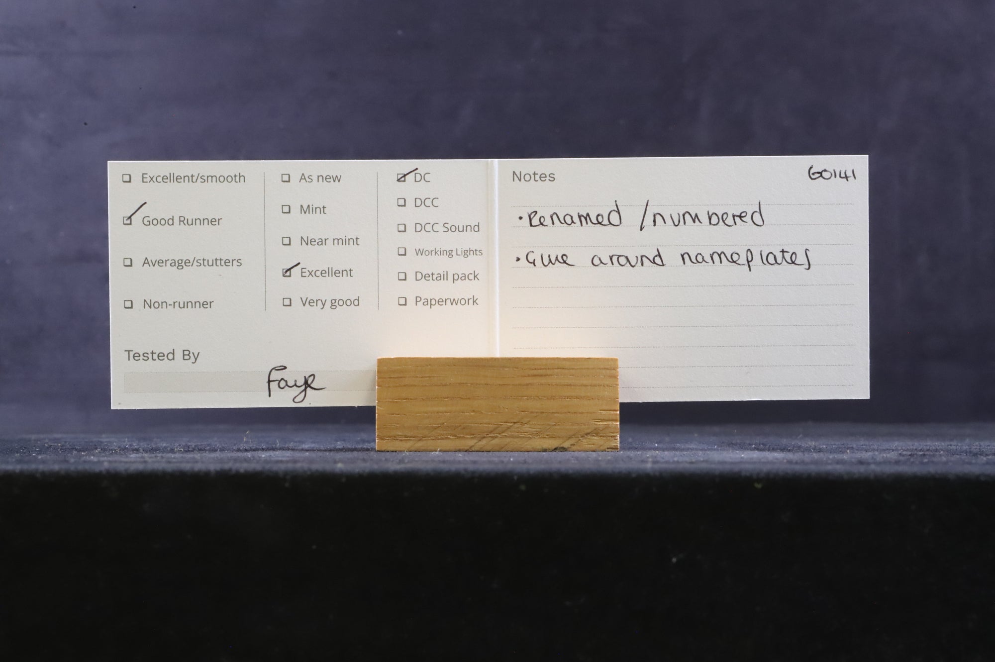 Hornby OO Class A1 '60141' 'Abbotsford' BR Green Renamed & Numbered