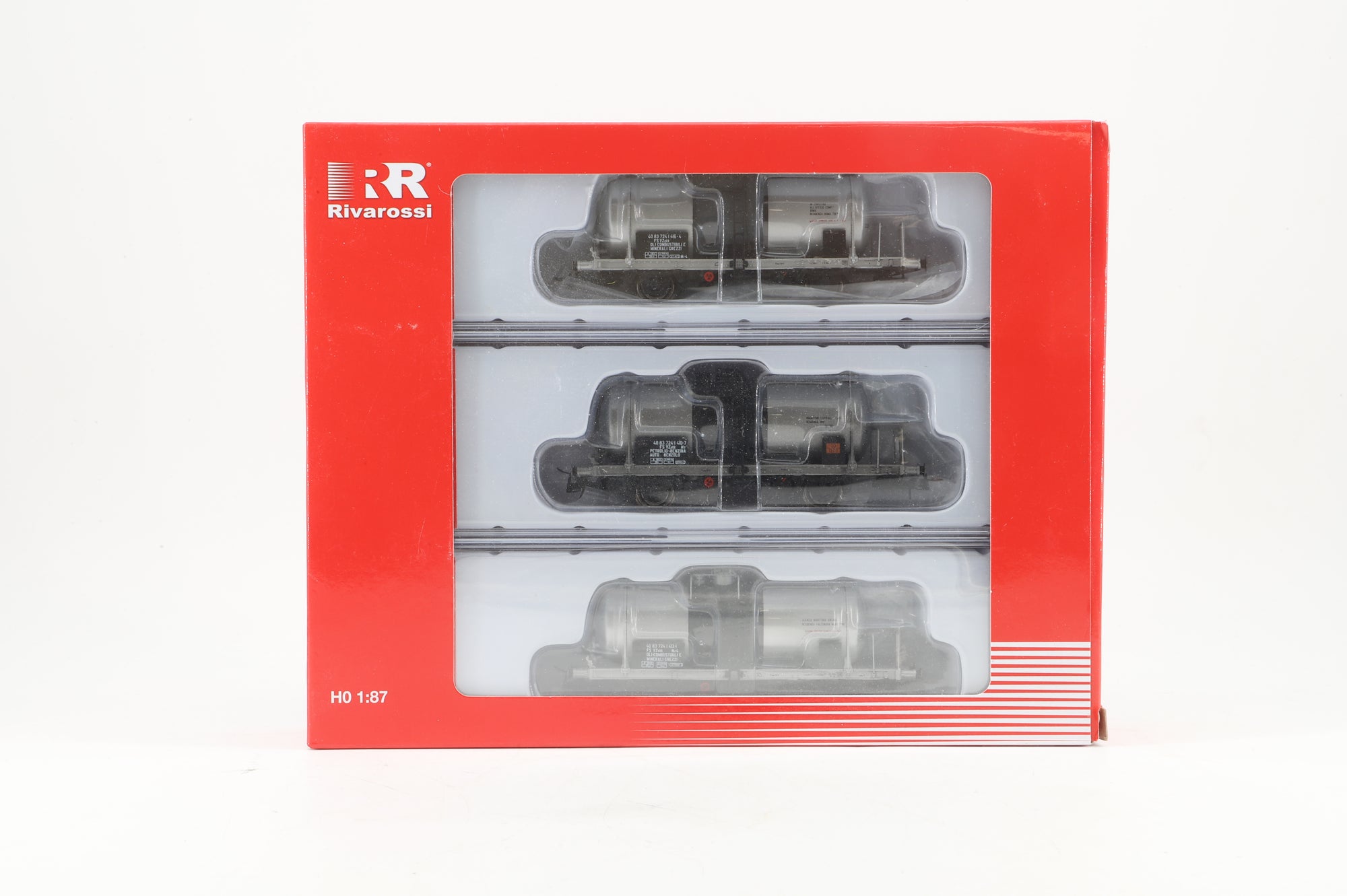 Rivarossi HO HR6517 Set of 3 FS Tank Cars