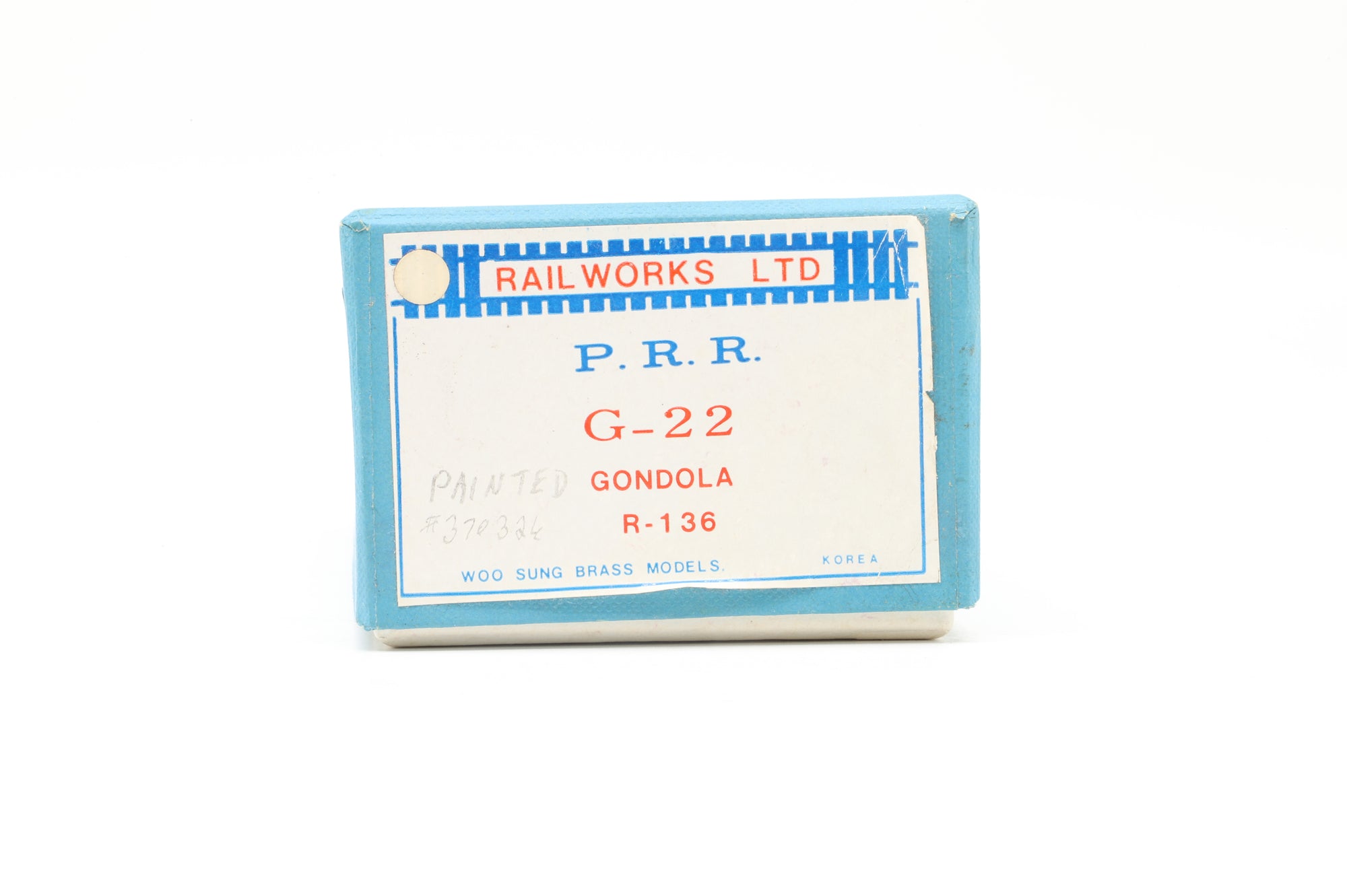 Railworks Ltd. HO Brass PRR G-22 Gondola R-136