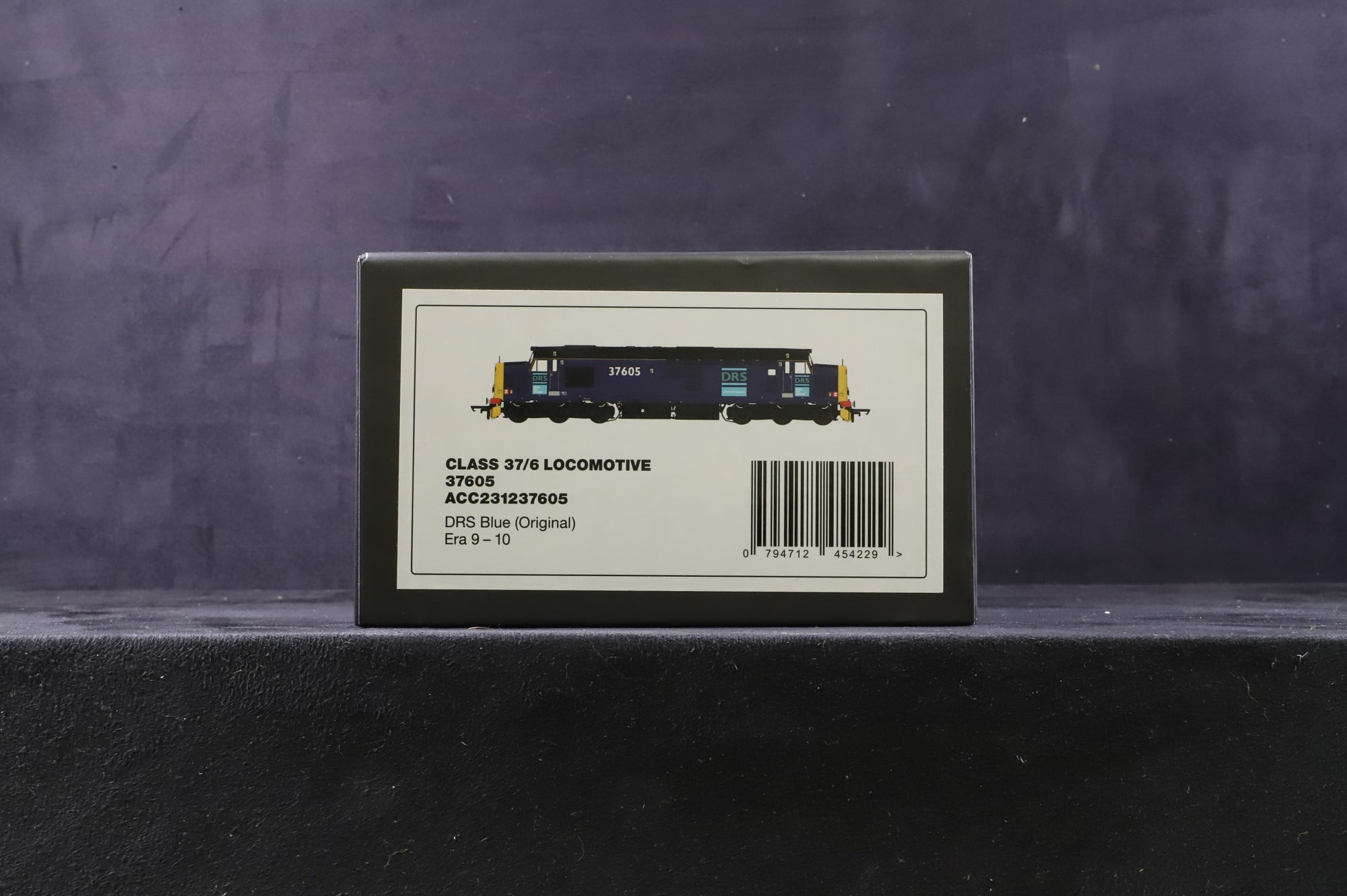 Accurascale OO ACC231237605 Class 37/6 '37605' DRS Blue (Original) Era 9-10