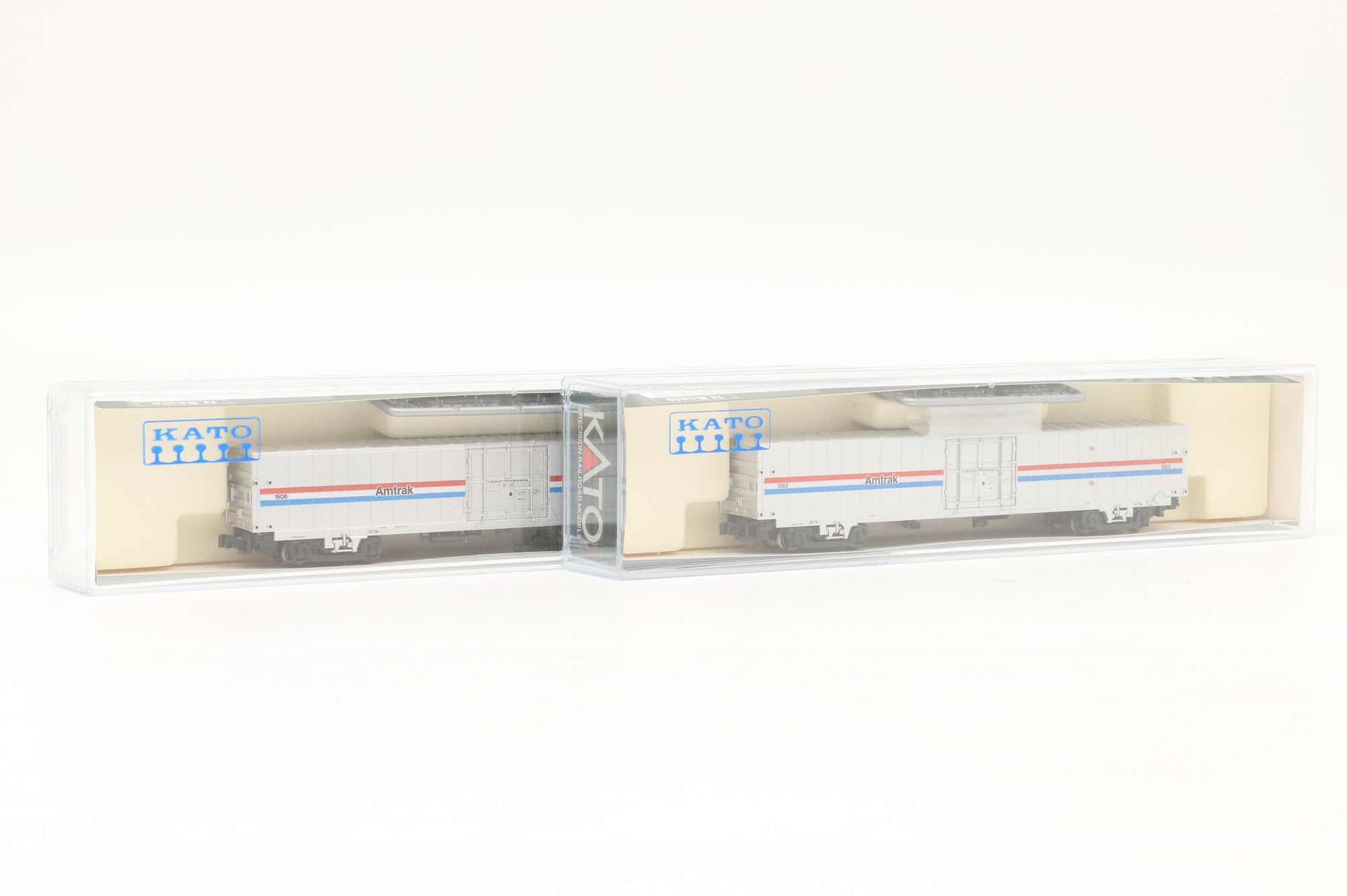 Kato N 106-3506 Amtrak Material Handling Car Set C2