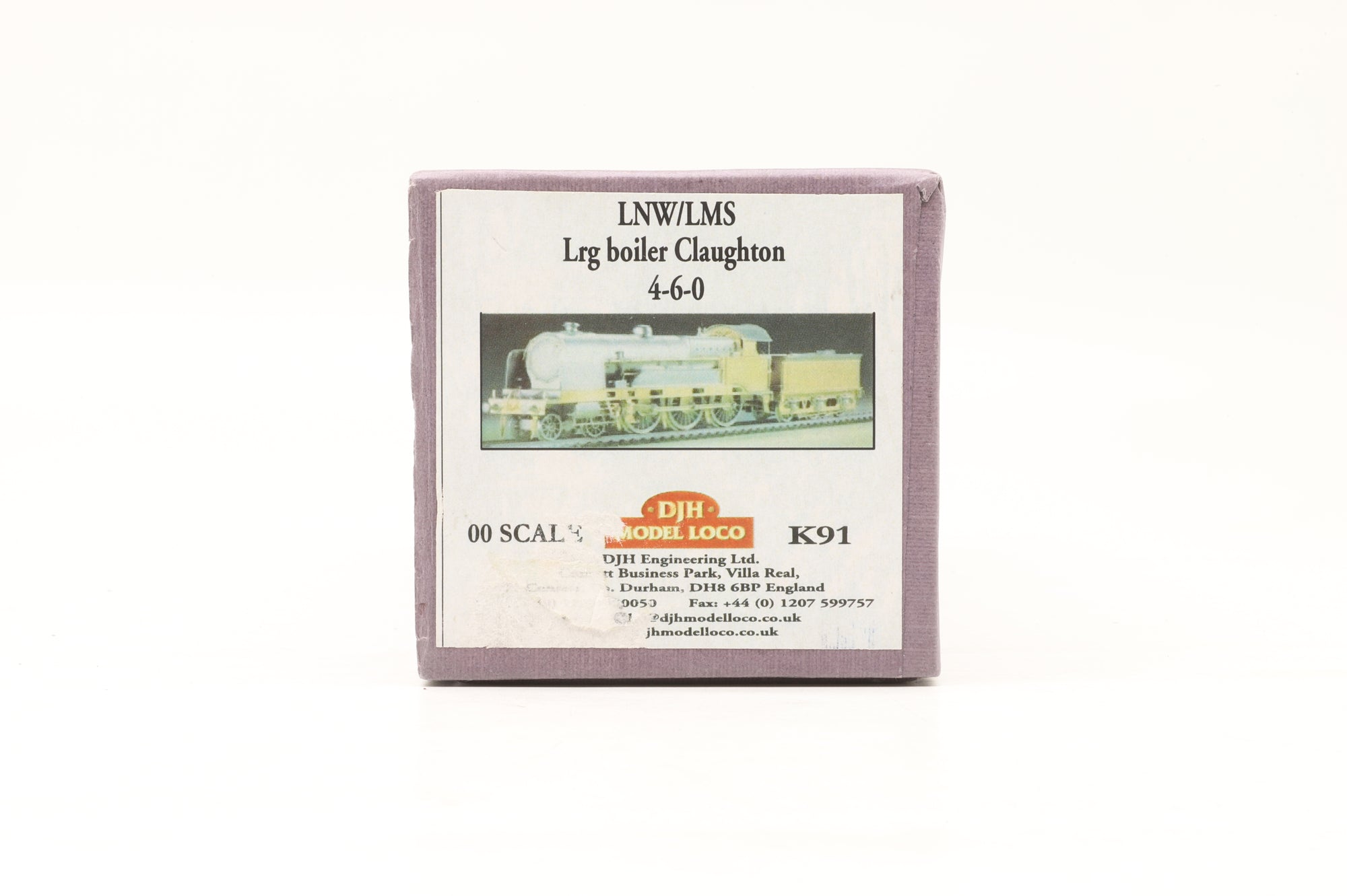 DJH Kit Built OO K91 LNW/LMS Large Boiler Claughton '6004'
