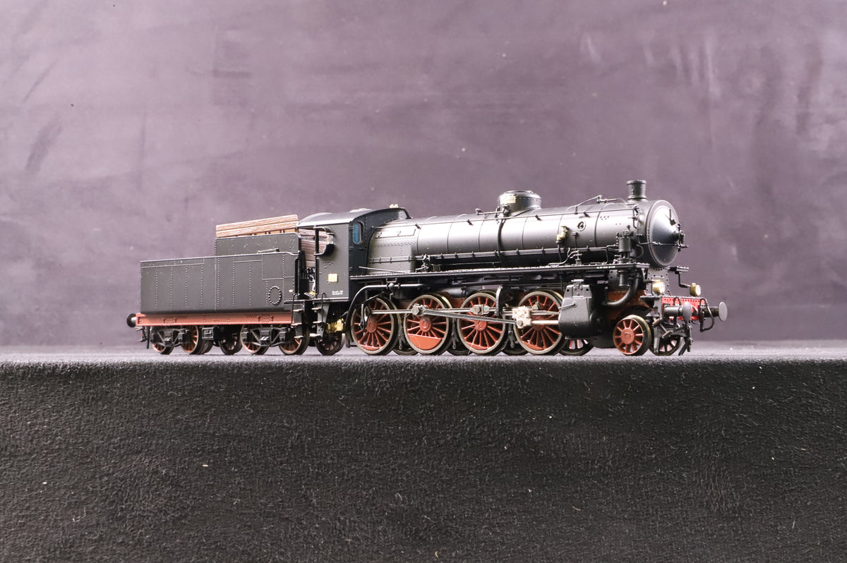 Rivarossi HO HR2459 Gr.744 Caprotti con tender a carrelli, Ep III-IVa, DCC Fitted