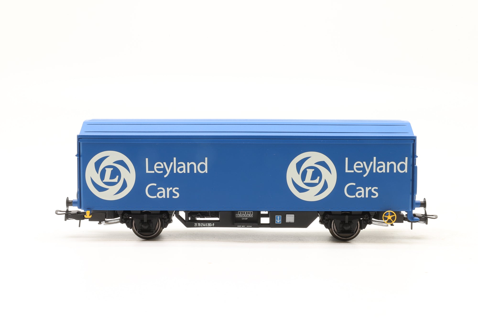 Electrotren HO 1644K/1643K Rake of 2x VQX Ferry Wagons in Leyland Blue