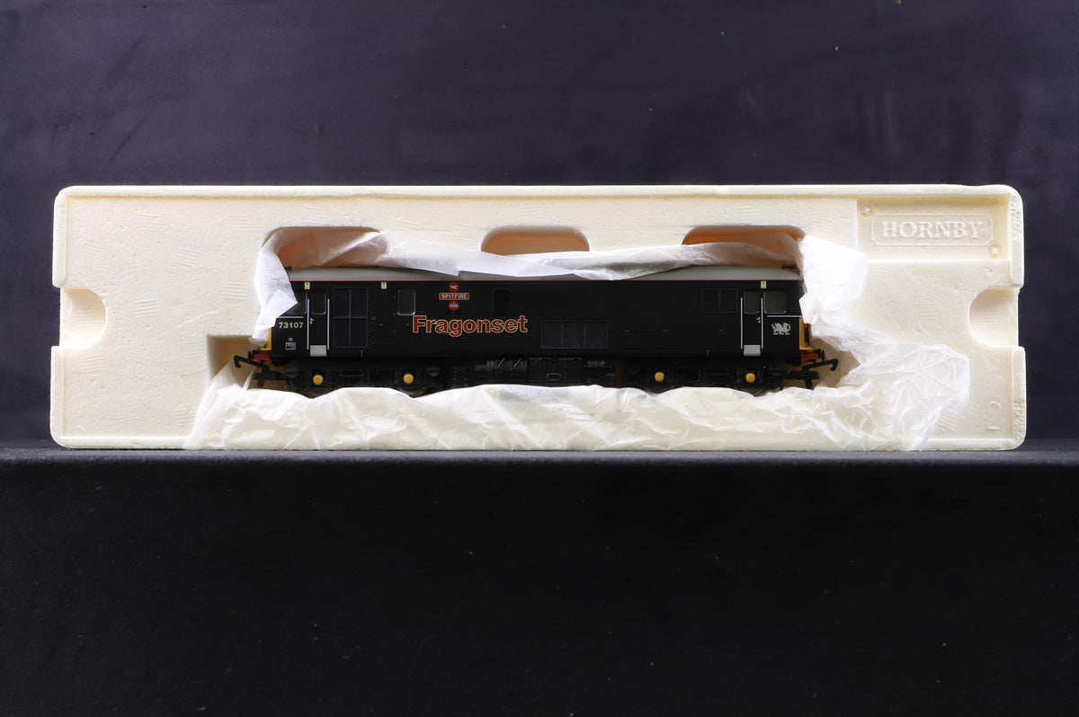 Hornby OO R2518 Class 73 73107 &#39;Spitfire&#39; in Fragonset Railways Livery