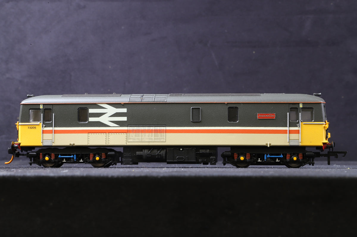 Hornby OO Class 73 &#39;73205&#39; &#39;Jeanette&#39;, Intercity - Renamed, repainted and renumbered