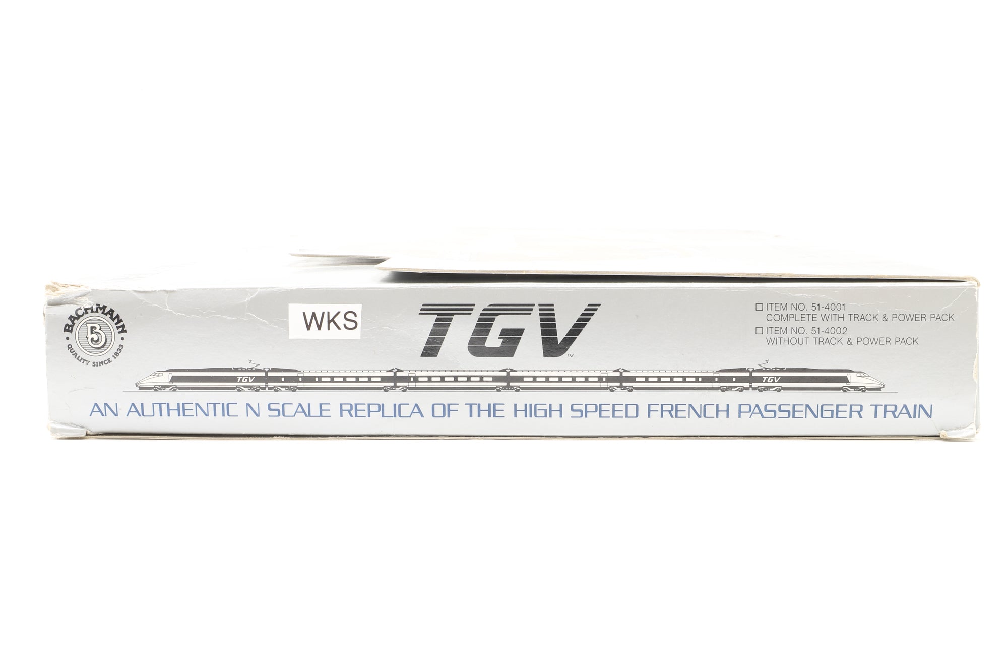 WORKSHOP Bachmann N 51-4002 SNCF TGV Sud-Est 6-Car Set