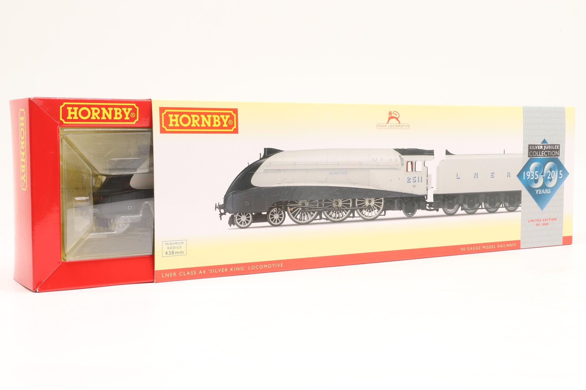 Hornby OO R3308 The Silver Jubilees Class A4 '2511' 'Silver King' LNER Grey