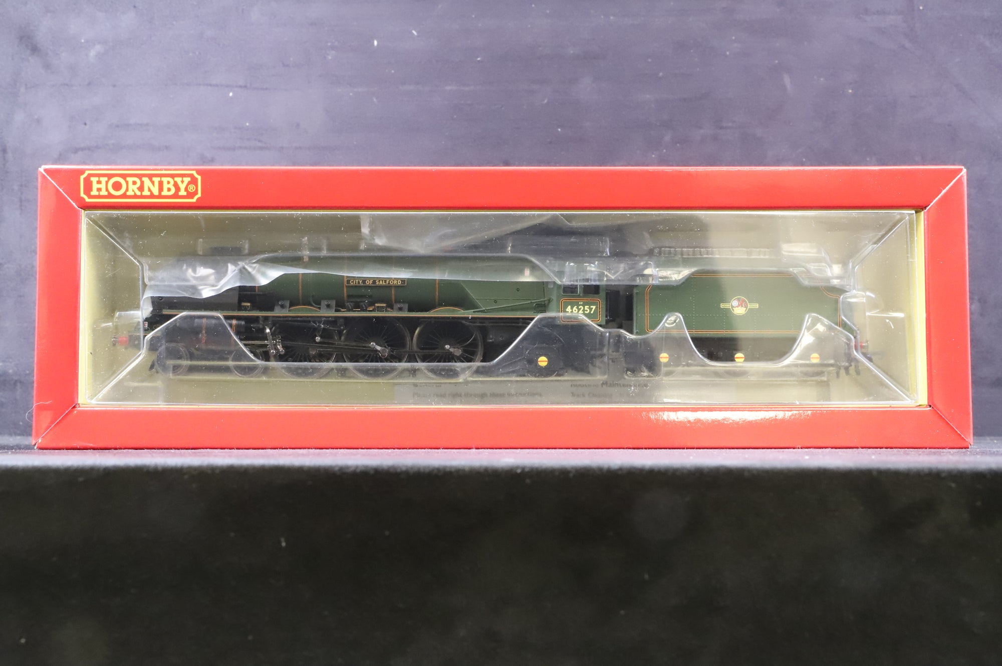 Hornby OO R3856 Princess Coronation '46257' 'City Of Salford' BR Lined Green L/C