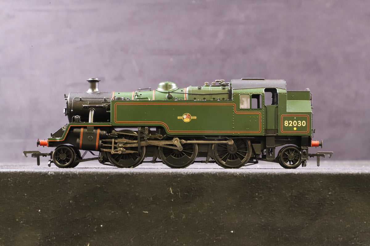 Bachmann OO 31-976A Standard 3MT 82030 in Lined BR Green w/ Late Crests