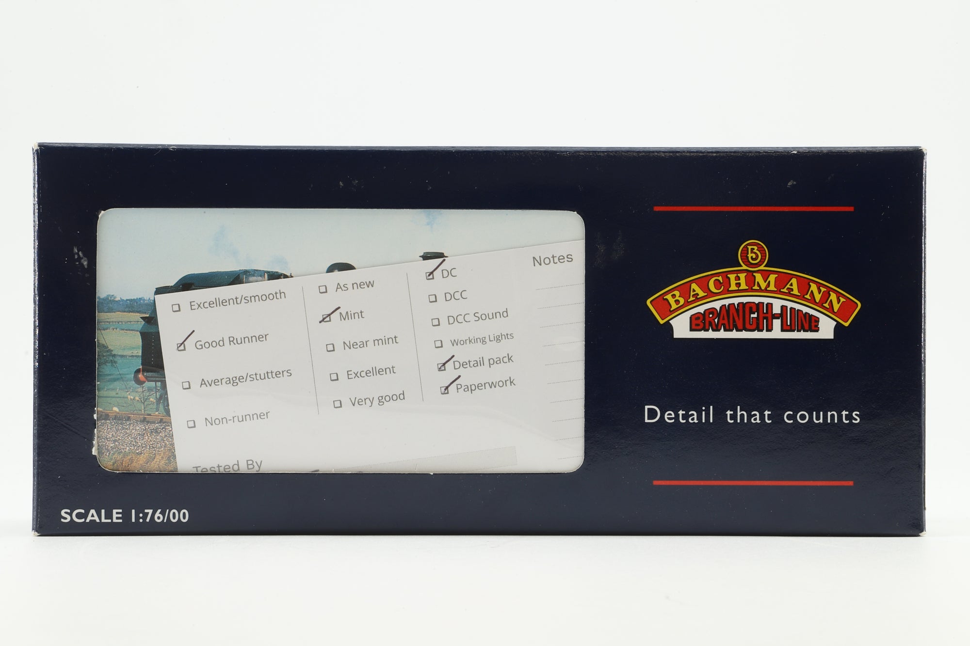 Bachmann OO 31-452C Ivatt Tank '41304' BR Lined Black L/C