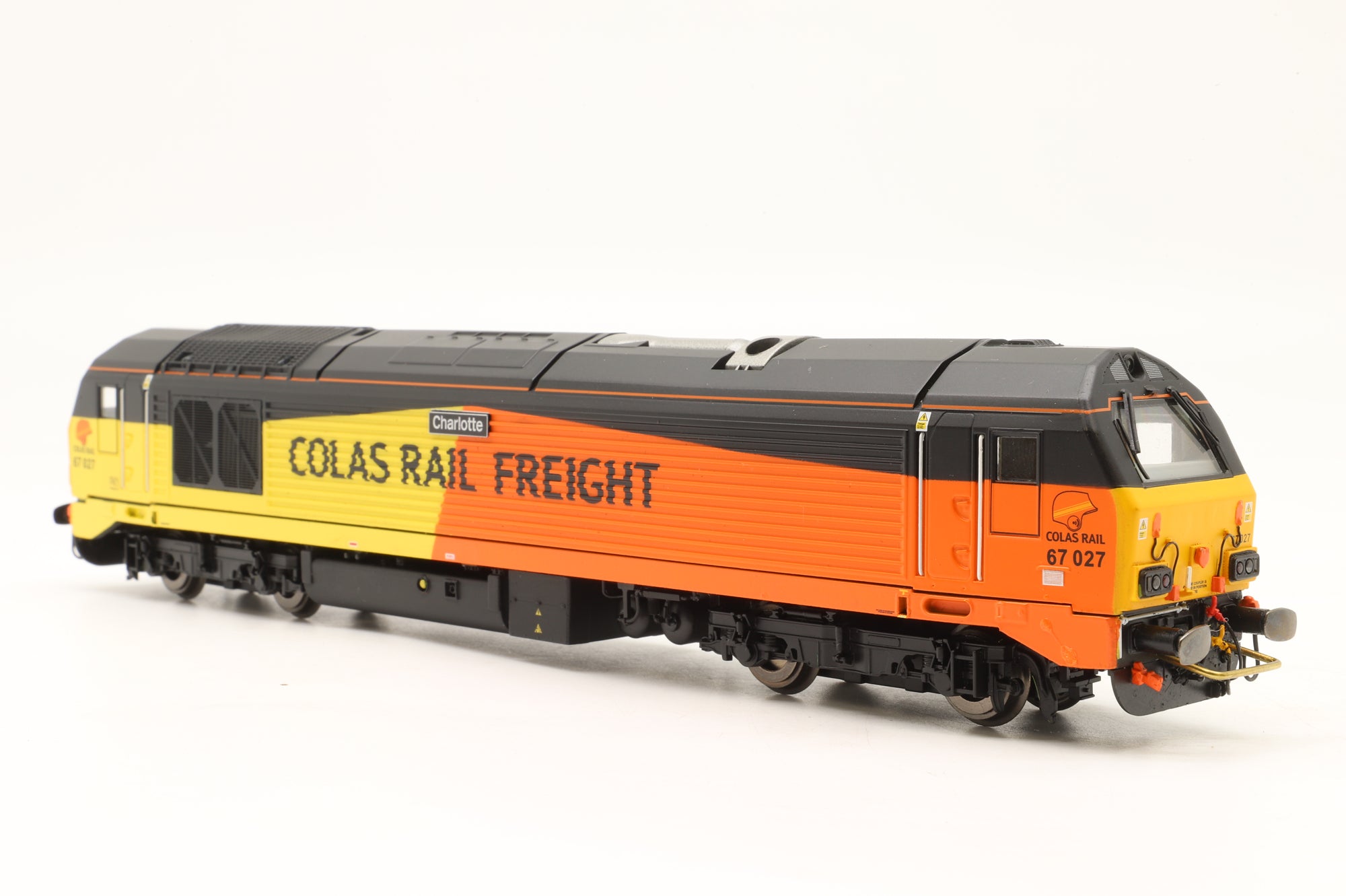 Hornby OO R3659 Class 67 67027 'Charlotte' Colas Rail Livery