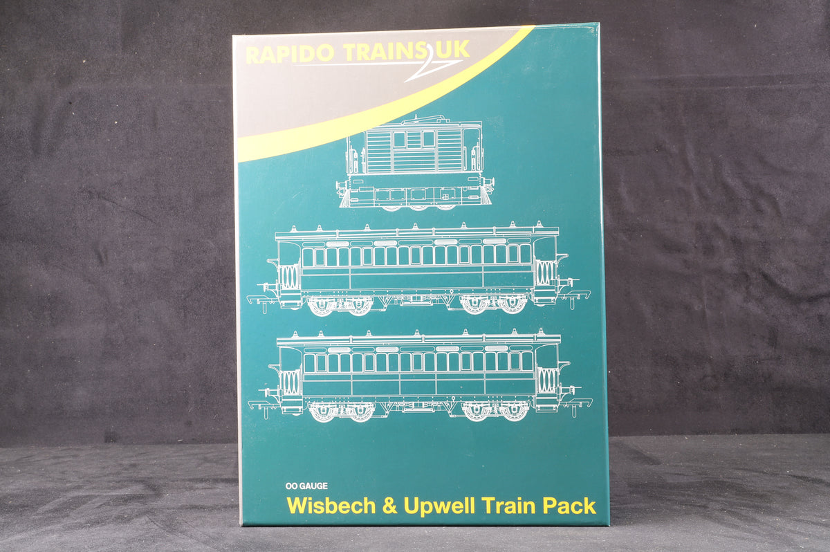 Rapido Trains UK OO 953501 Wisbech &amp; Upwell Train Pack Pre-1919 GER Livery, DCC Sound