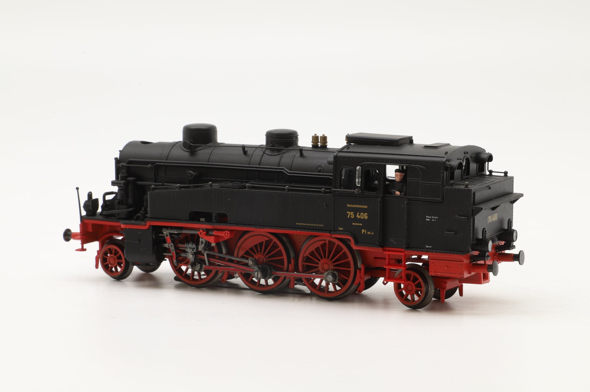 WORKSHOP Liliput HO L131012 BR 75 Steam Locomotive DCC Fitted 3 Rail