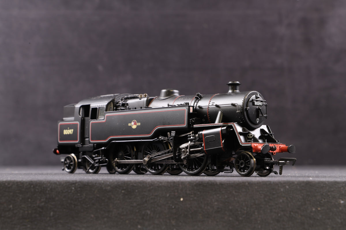 Bachmann OO 32-351 Standard Class 4MT Tank &#39;80097&#39; BR Late Crest