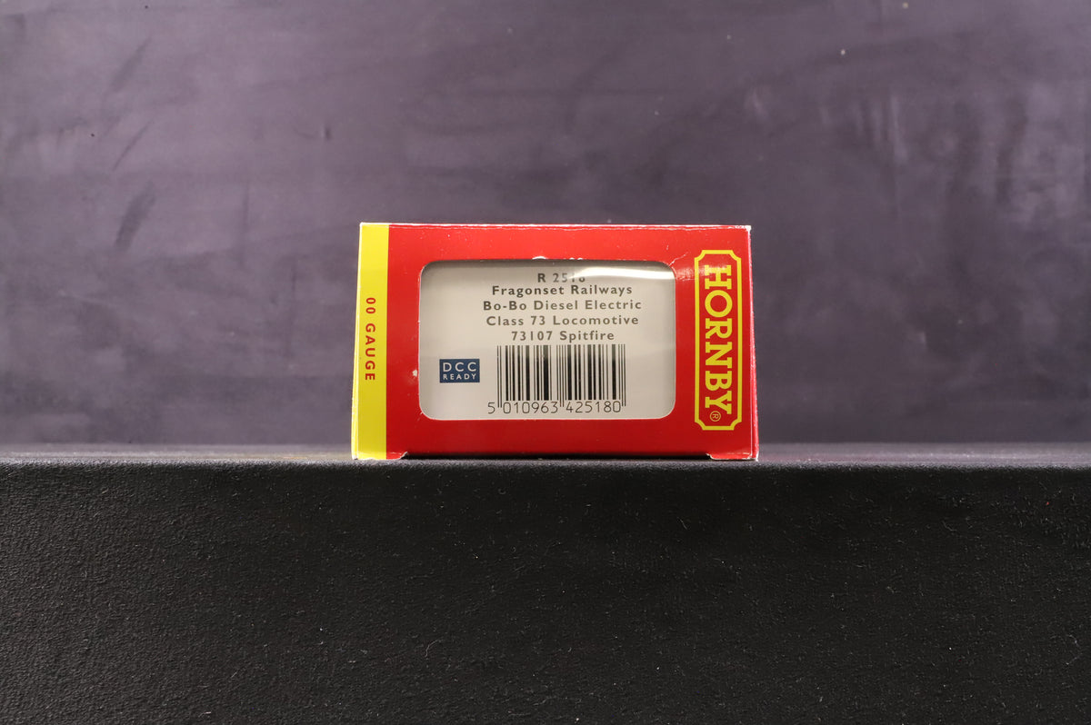 Hornby OO R2518 Class 73 73107 &#39;Spitfire&#39; in Fragonset Railways Livery