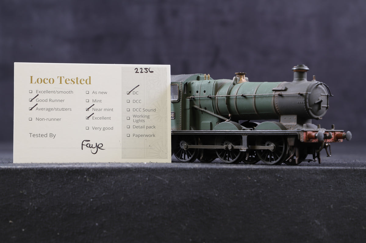 Bachmann OO Collett Goods 0-6-0 &#39;2256&#39; GWR Green Weathered