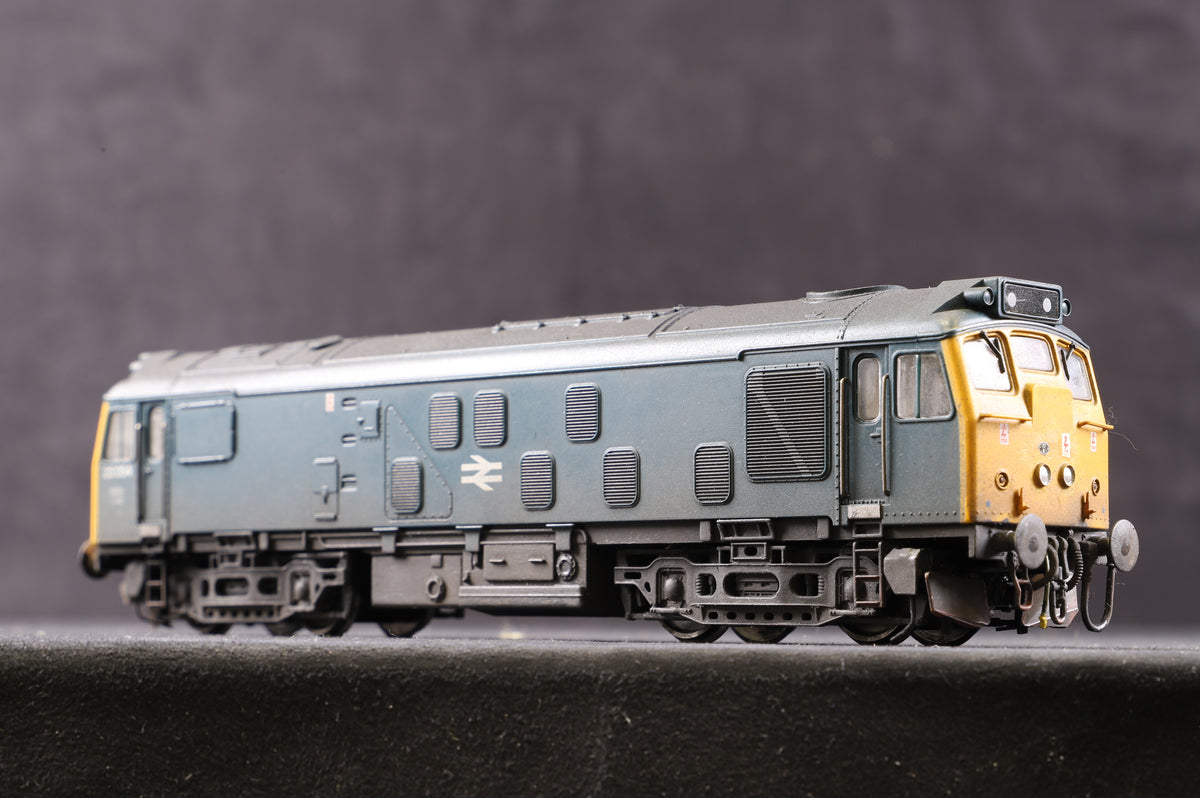 Bachmann OO 32-404 Class 25/3 Diesel &#39;25054&#39; BR Blue, Weathered