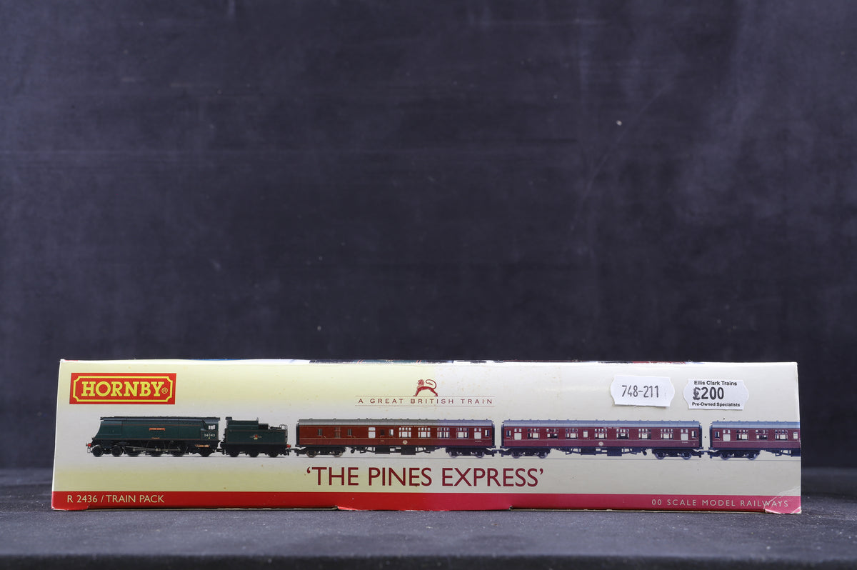 Hornby OO R2436 The Pines Express Great British Train Pack Ltd Ed 944/ 3000