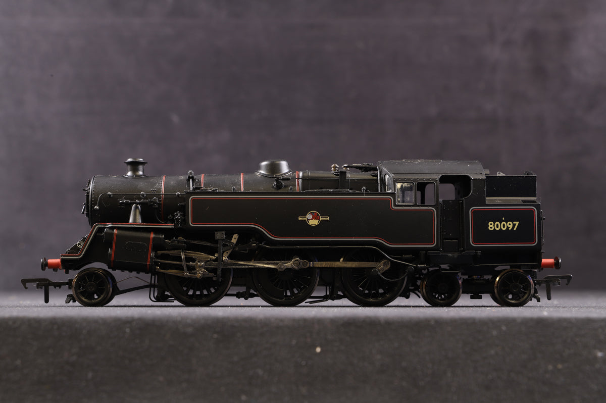 Bachmann OO 32-351 Standard Class 4MT Tank &#39;80097&#39; BR Late Crest