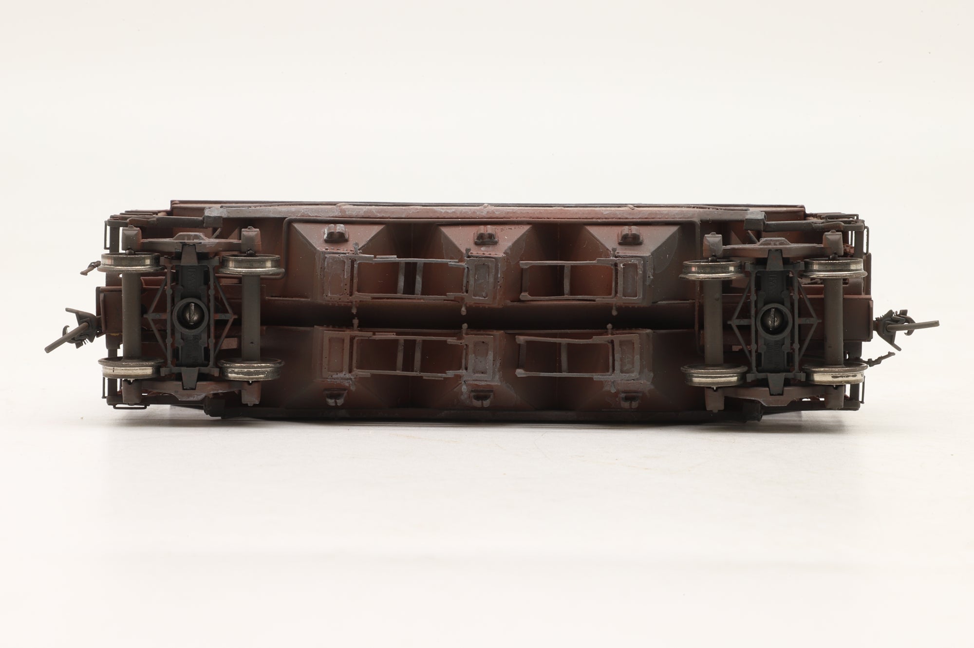 Oriental Limited HO Brass PRR H30 Covered Hopper Wagon Weathered Custom Painted