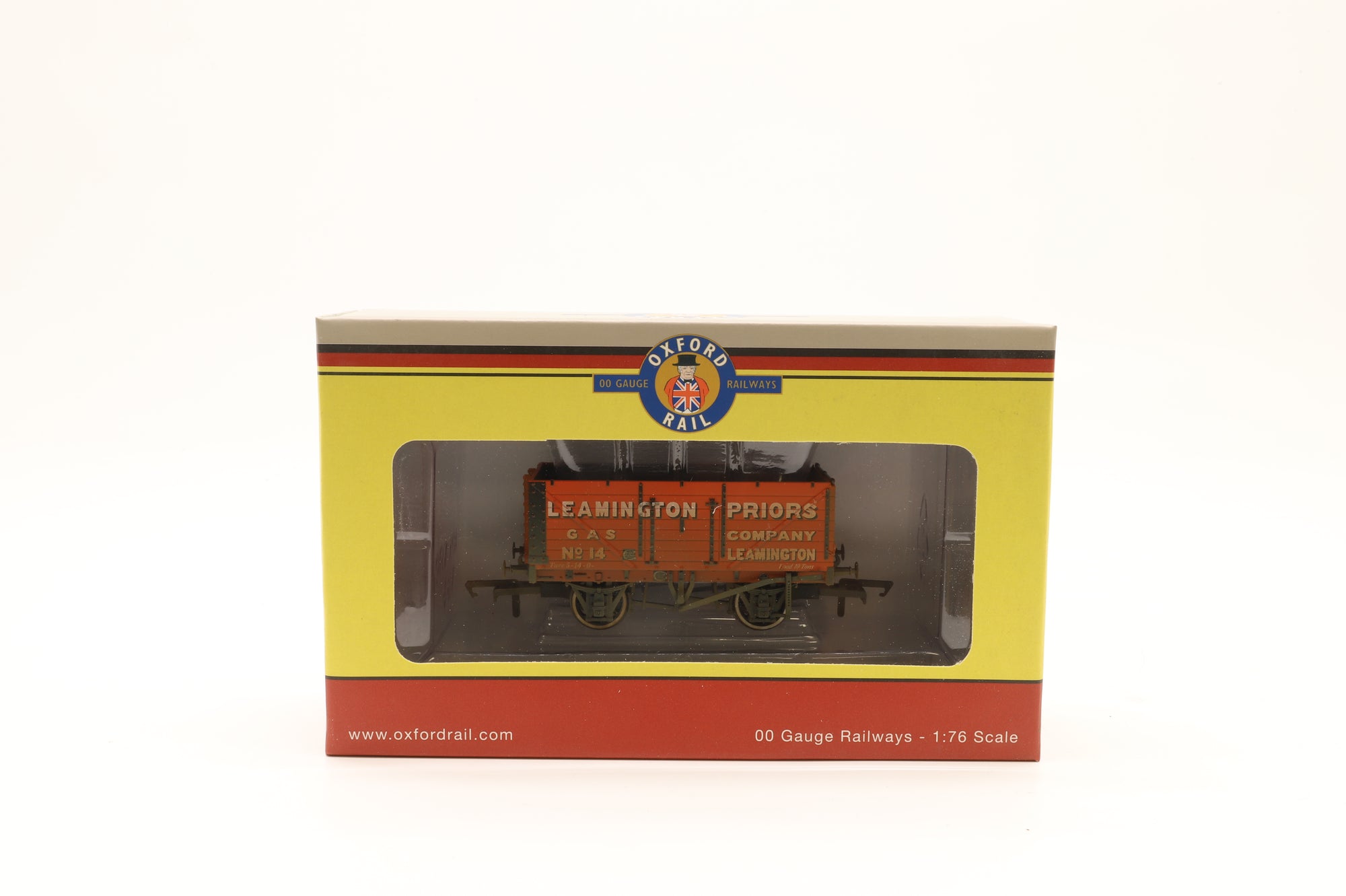 Oxford OO OR76MW7029 x2 6 Pack of Fear Bros/Leamington/Welford 7-Plank Wagons – Weathered