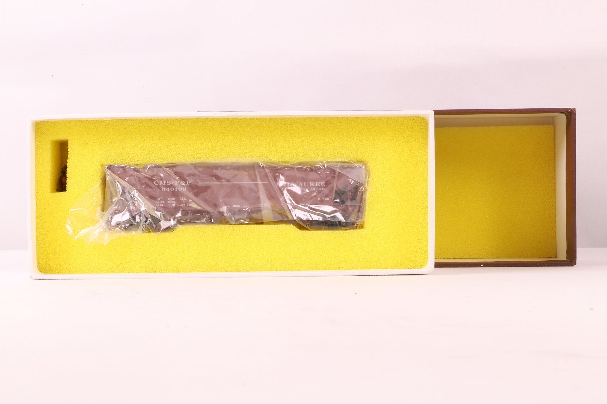 W&R Enterprises HO Brass 3235 Rodger-Hart Ballast Car MILW ACF 70 Ton Selective Service '340193'