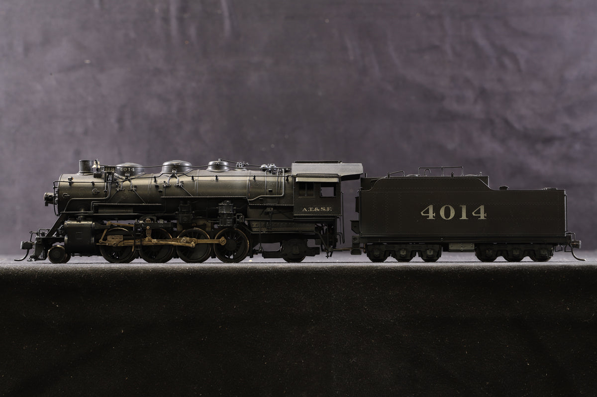 Sunset Models HO Brass 2-8-2 3160/ 4000 Class &#39;4014&#39; Santa Fe Steam Locomotive