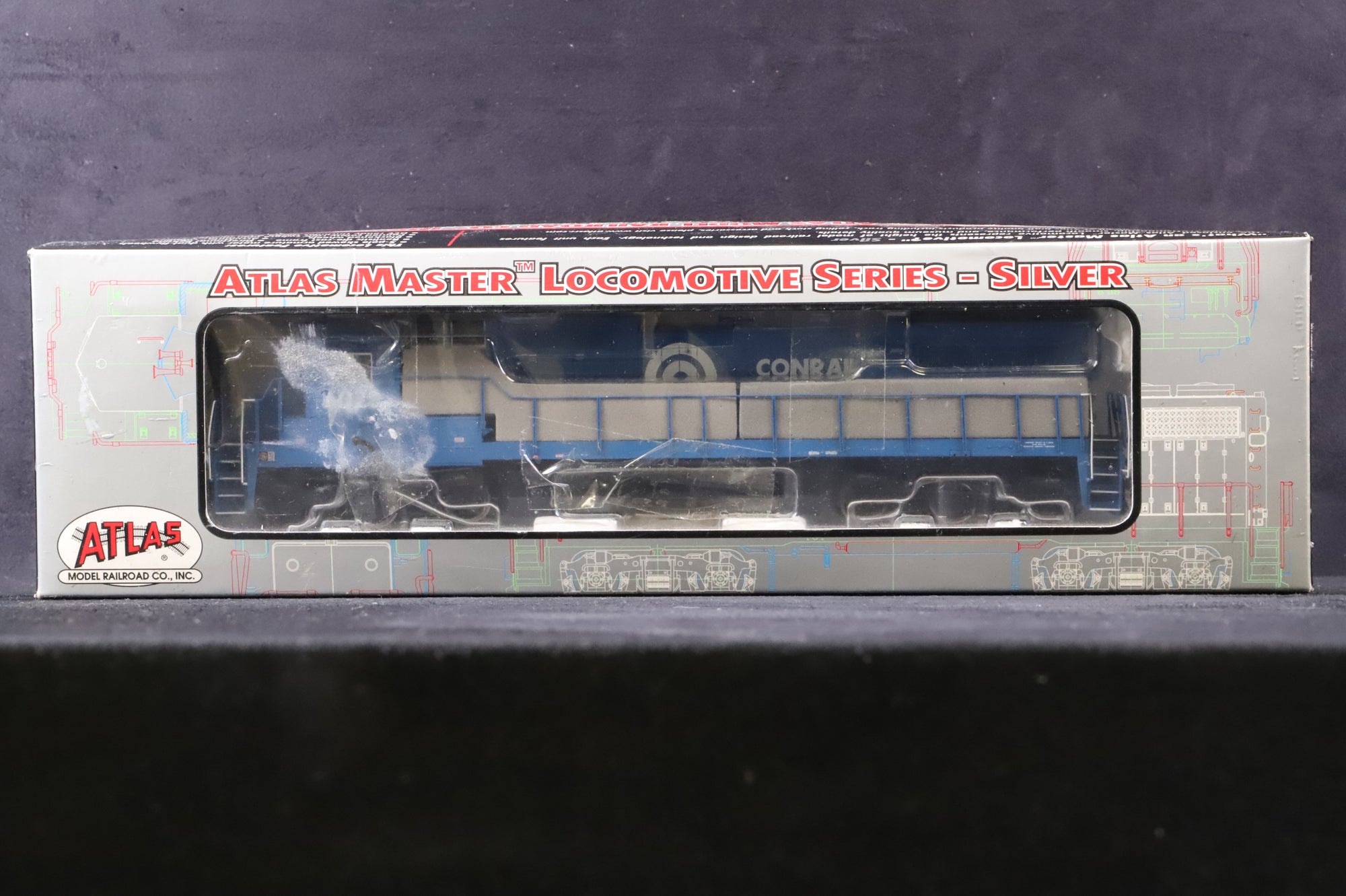 Atlas HO 7608 Dash 8-40C No.6025 in Conrail Blue
