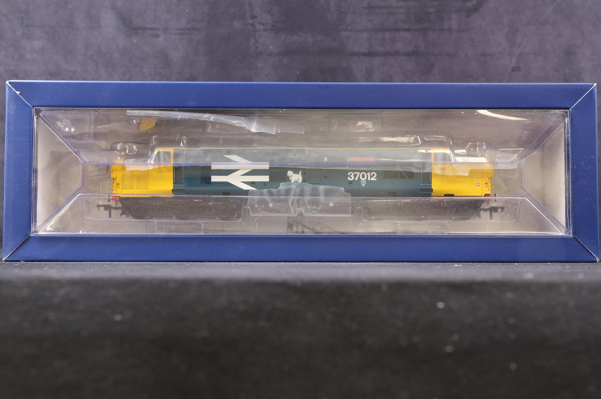 Bachmann OO 32-790A Class 37/0 &#39;37012&#39; &#39;Loch Rannoch&#39; BR Blue Large Logo