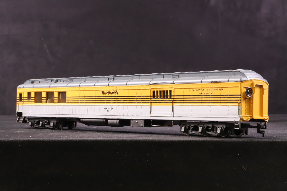 Rivarossi HO Rake Of 3 Rio Grande 1920 Caoches Inc. 6573, 6575 &amp; 6570