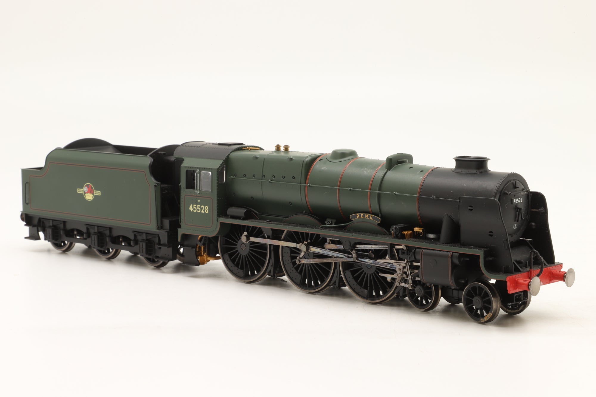 WORKSHOP Hornby OO R2727 Patriot Class '45528' 'R.E.M.E' BR Lined Green L/C