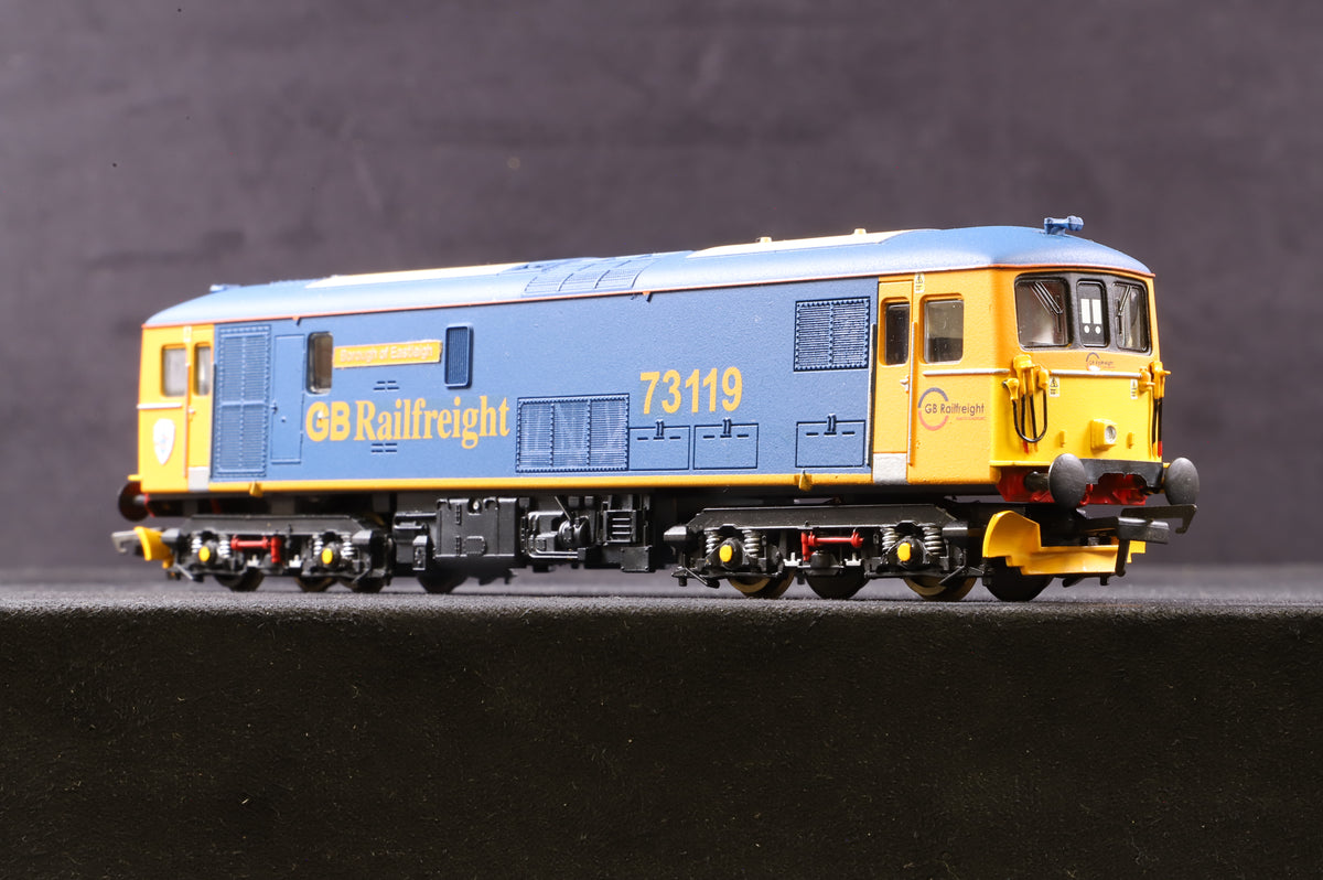 Hornby Class 73 &#39;73119&#39; GB Rail freight Repainted, Renumbered &amp; Renamed