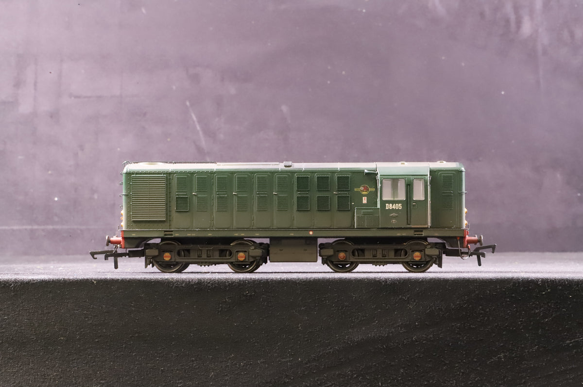 Heljan OO 16051 Class 16 D8405 in BR Green - Weathered