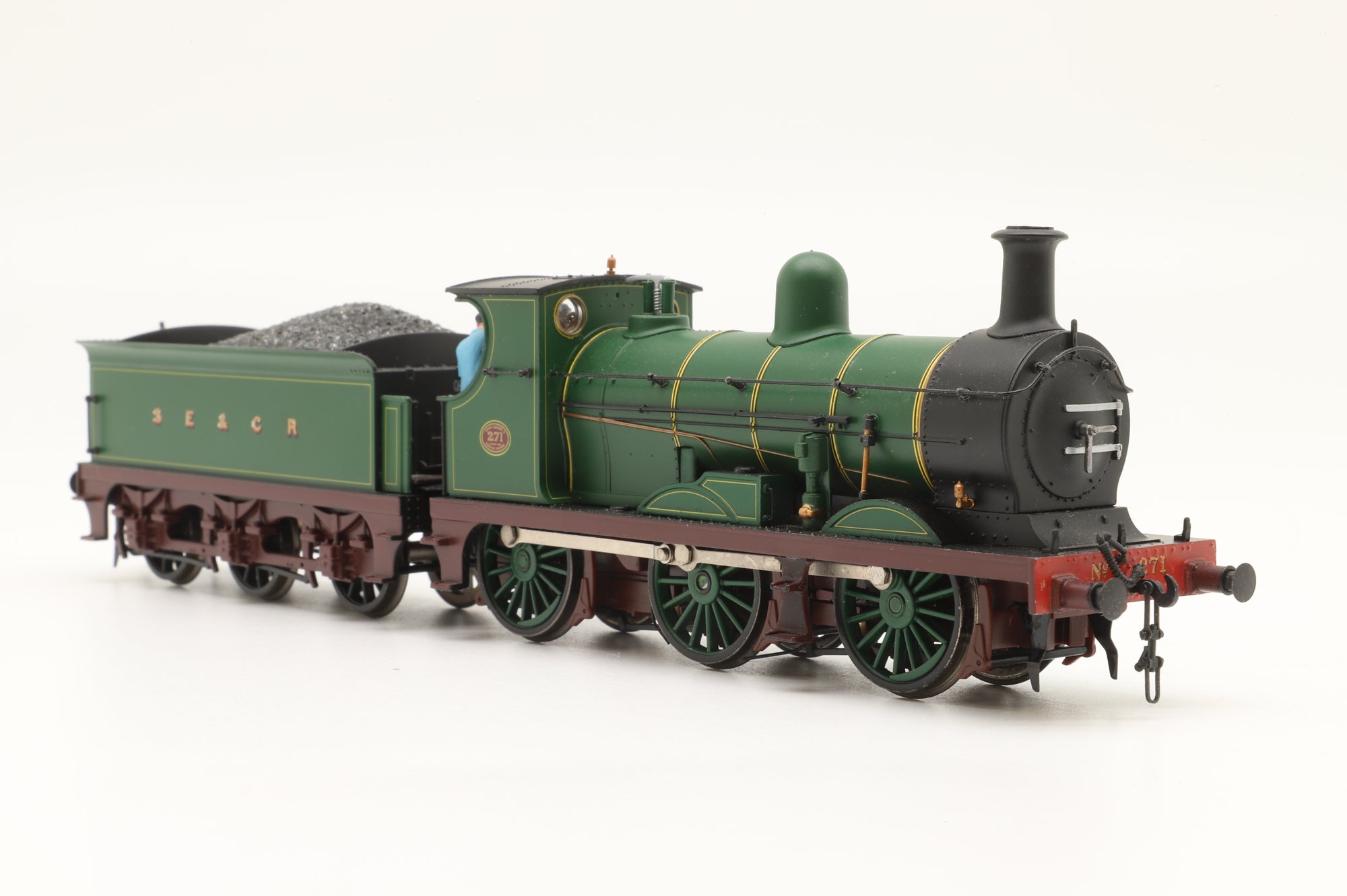 Bachmann OO 31-463 C Class '271' SECR Lined Green DCC Sound