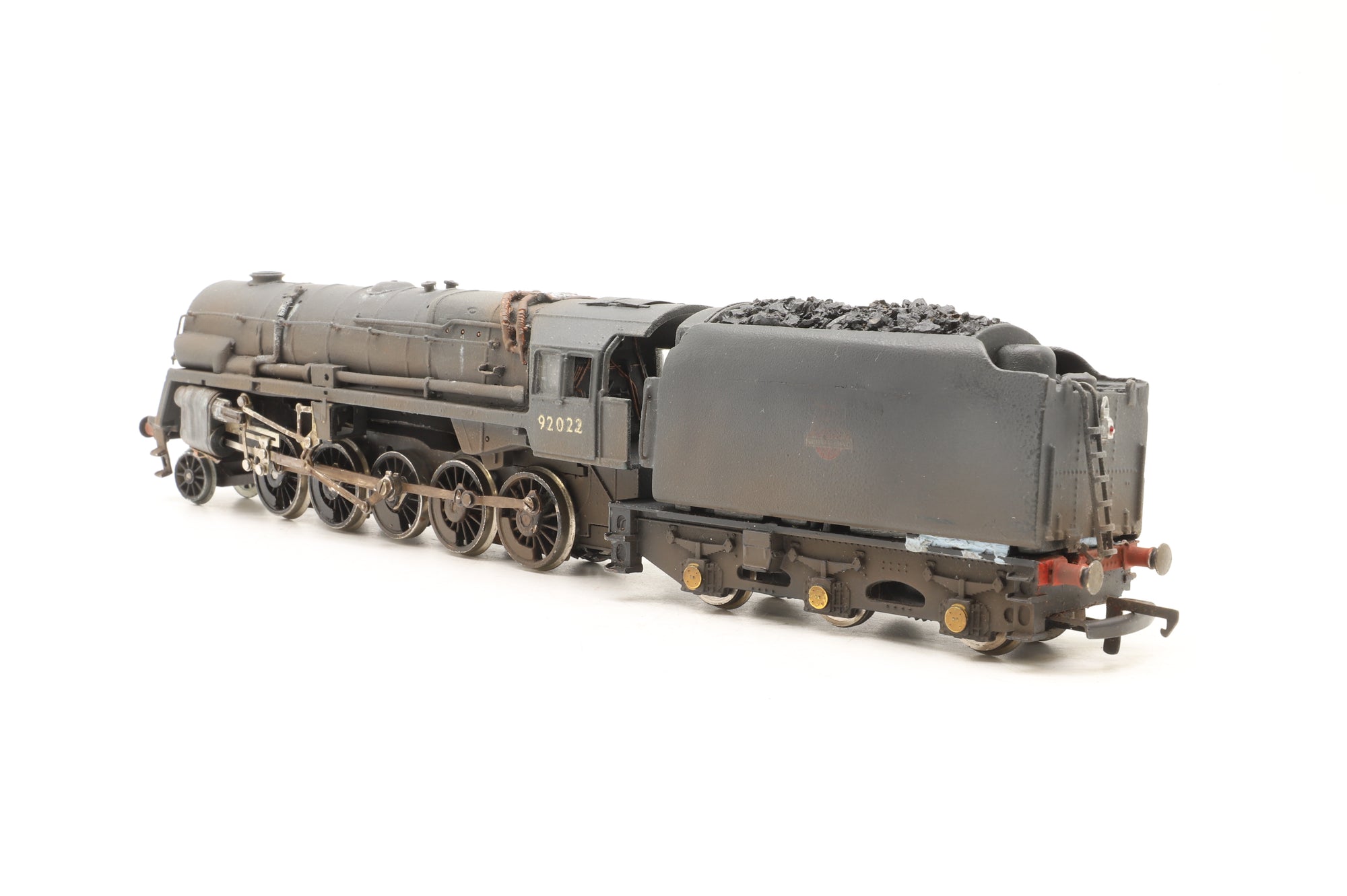WORKSHOP Modified Hornby OO Crosti 9F '92022' BR Black Weathered