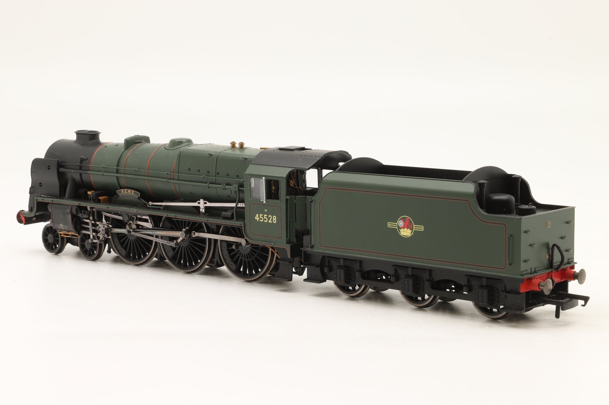 WORKSHOP Hornby OO R2727 Patriot Class '45528' 'R.E.M.E' BR Lined Green L/C