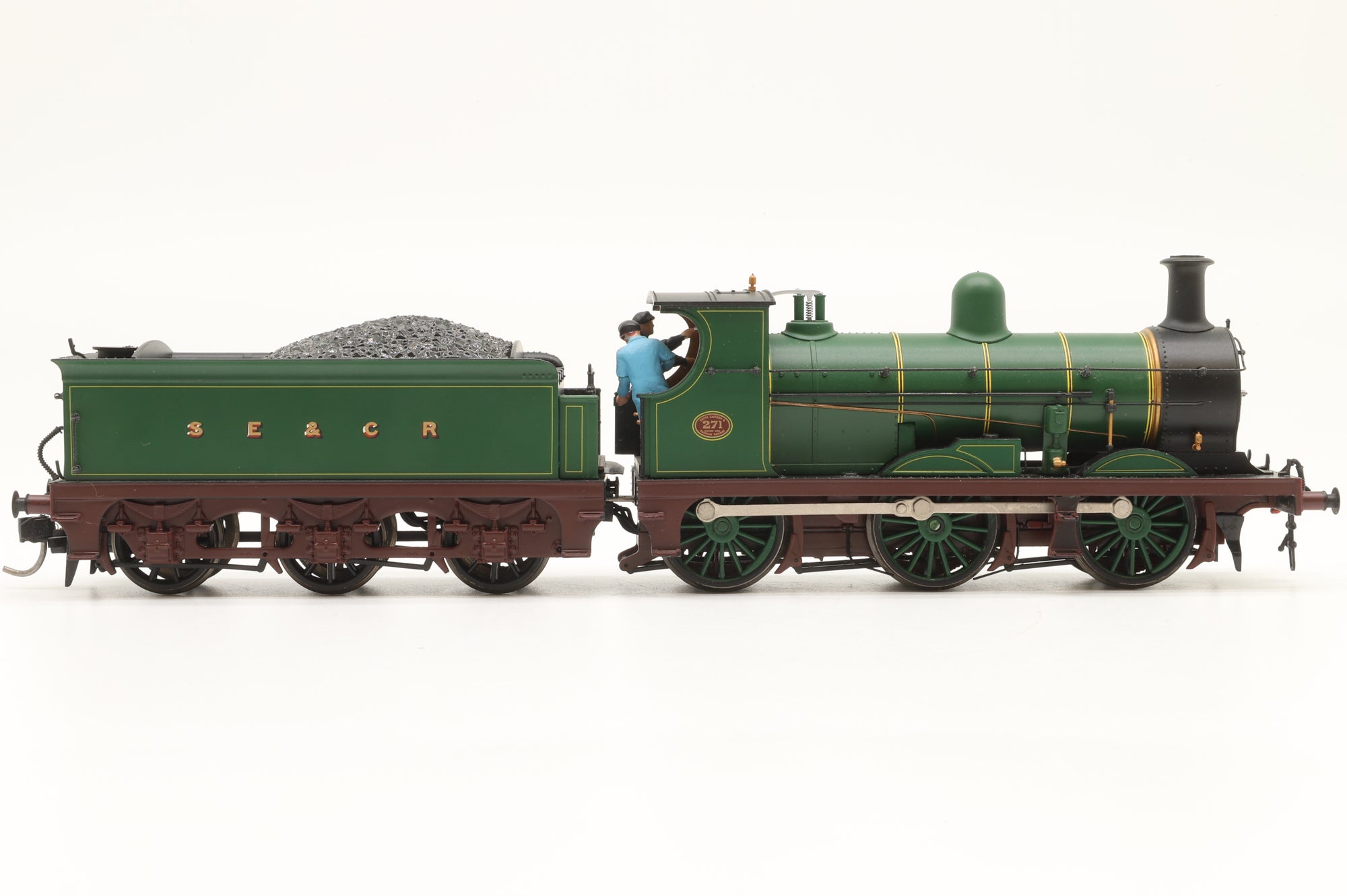 Bachmann OO 31-463 C Class '271' SECR Lined Green DCC Sound